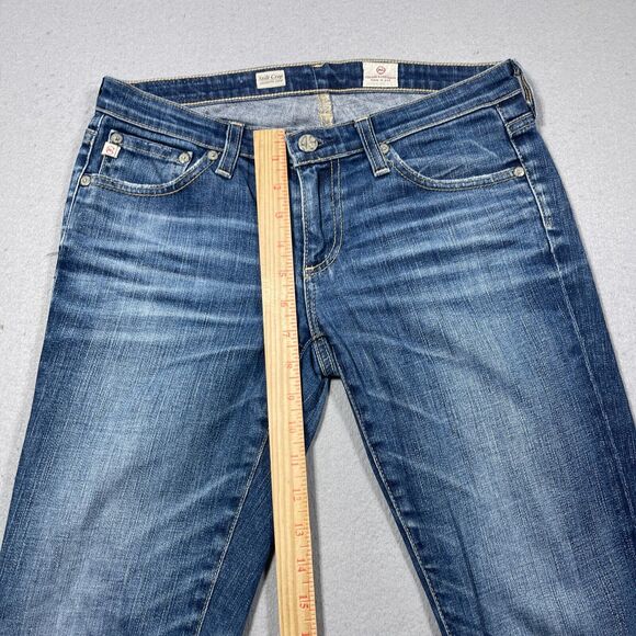 AG Adriano Goldschmied The Stilt Roll Up Cigarette Jean size 26‎ Straight Leg - Picture 4 of 10